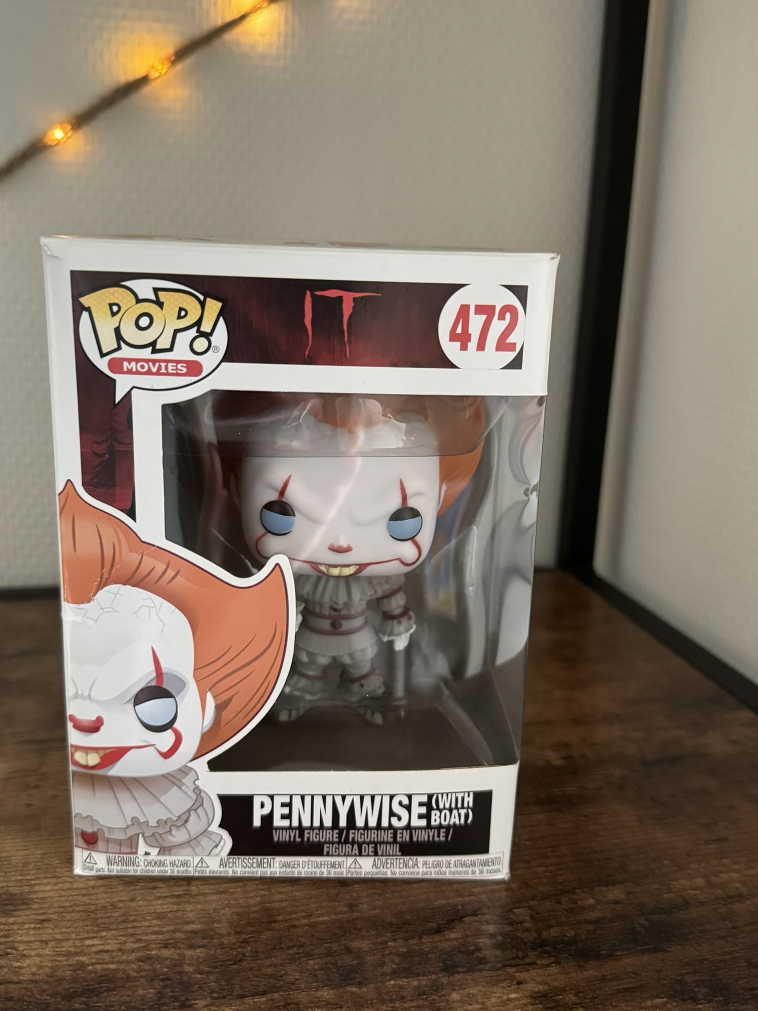 Funko Pop! IT Pennywise with Boat #472