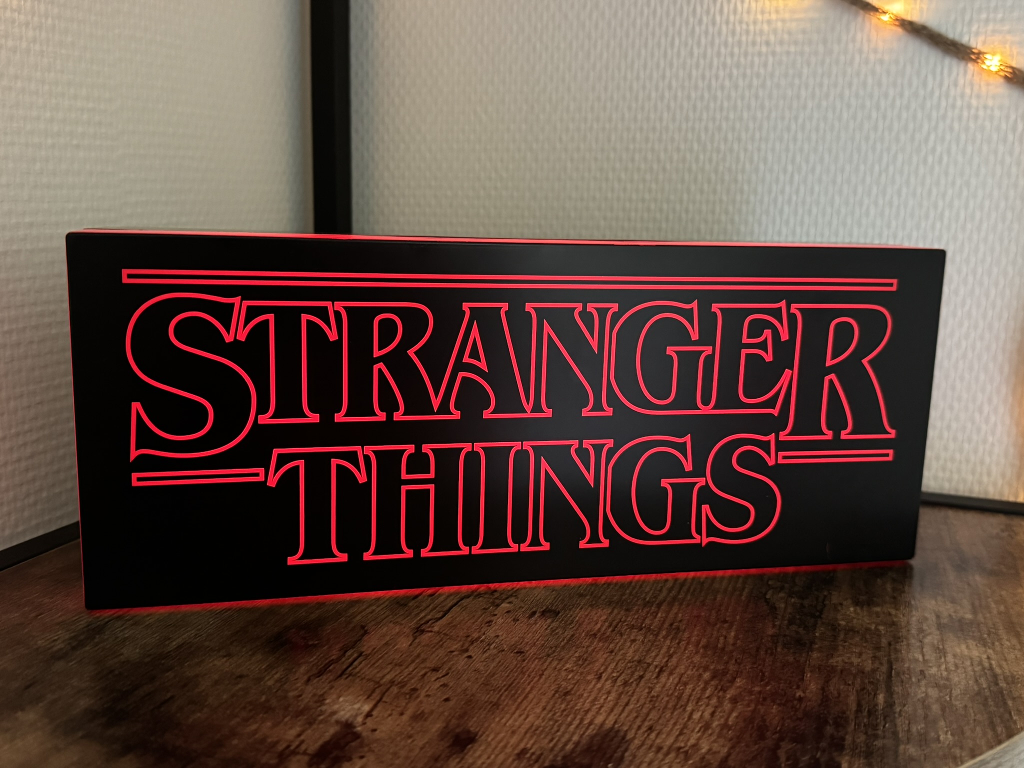 Stranger Things LED lamp - zonder batterijen