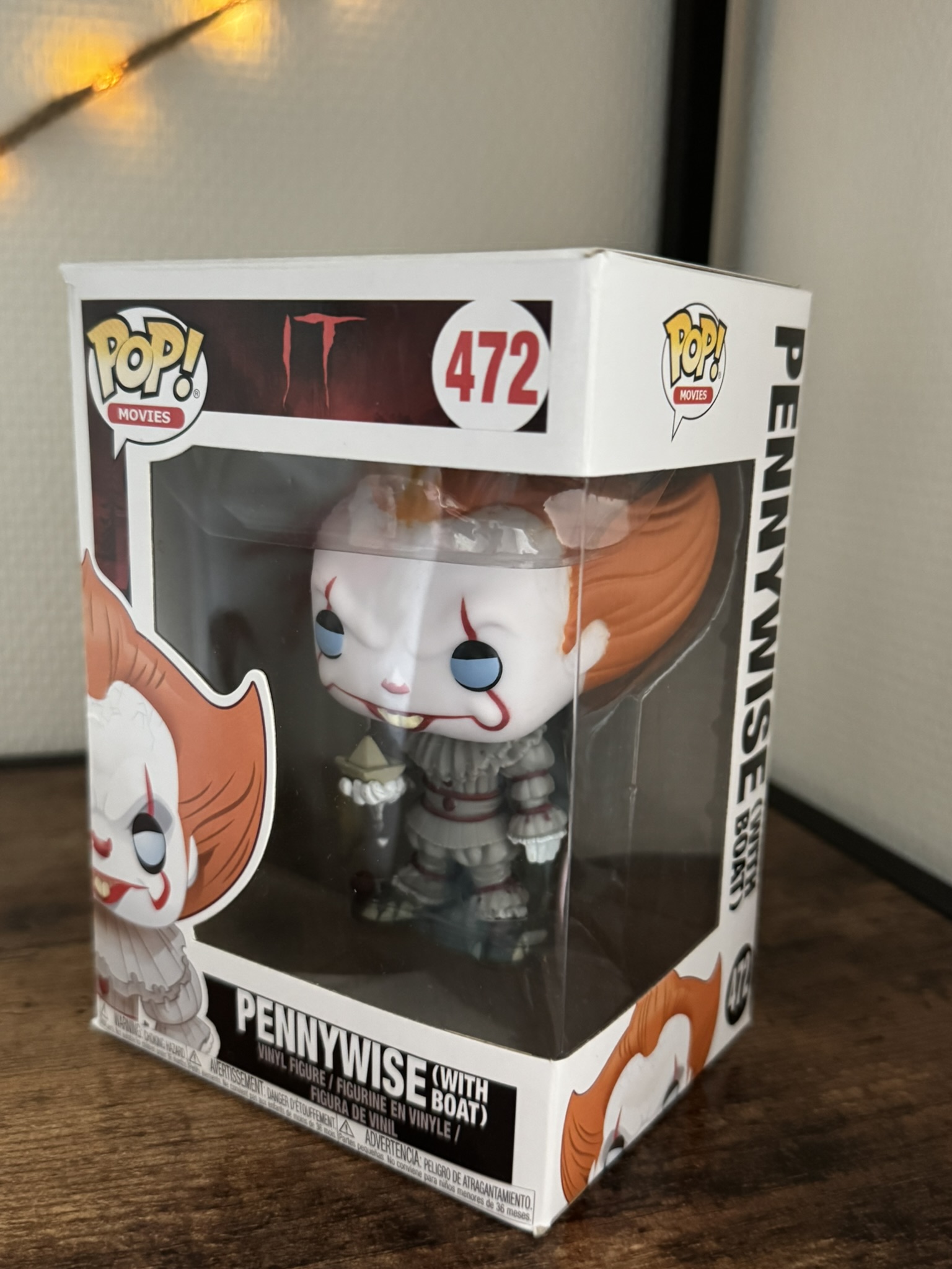 Funko Pop! IT Pennywise with Boat #472