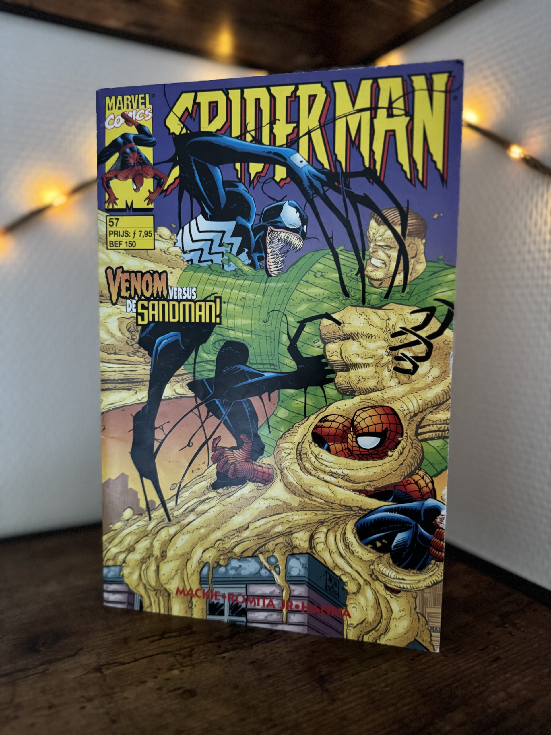 Spiderman #57 – Venom versus de Sandman (Nederlandstalige Strip)