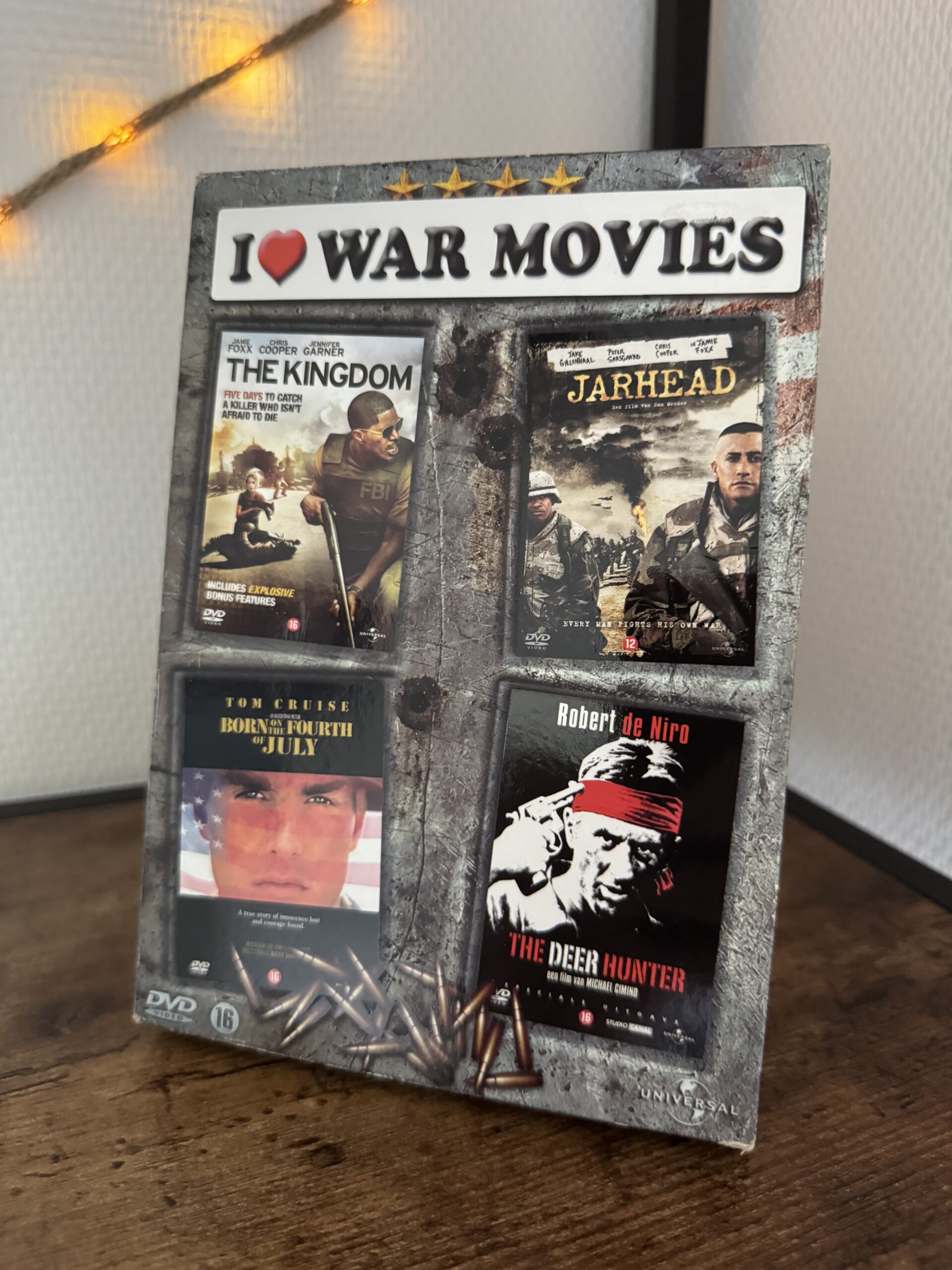 I Love War Movies – 4 films (DVD)