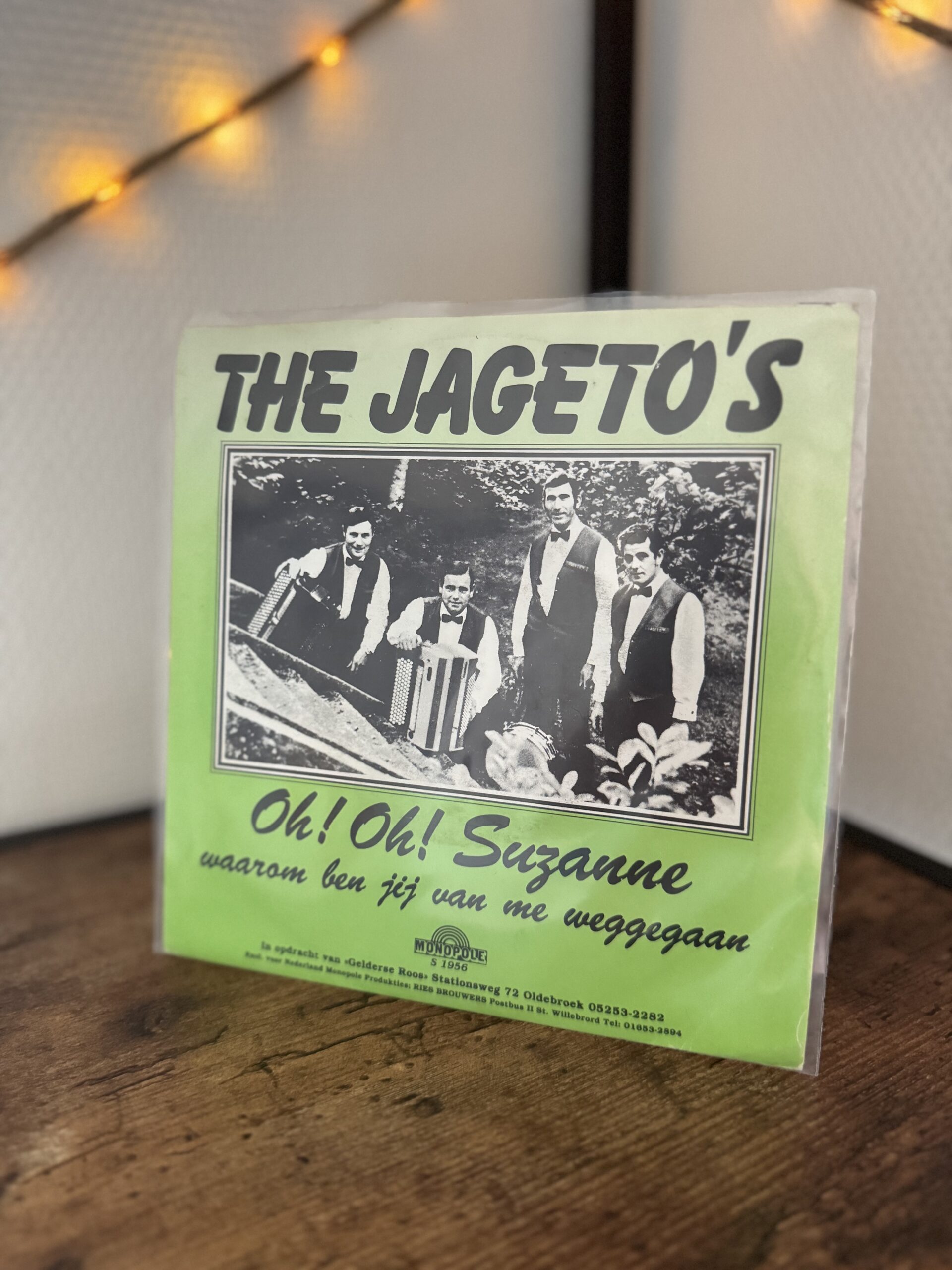 The Jageto’s – Oh! Oh! Suzanne (7” Vinyl)