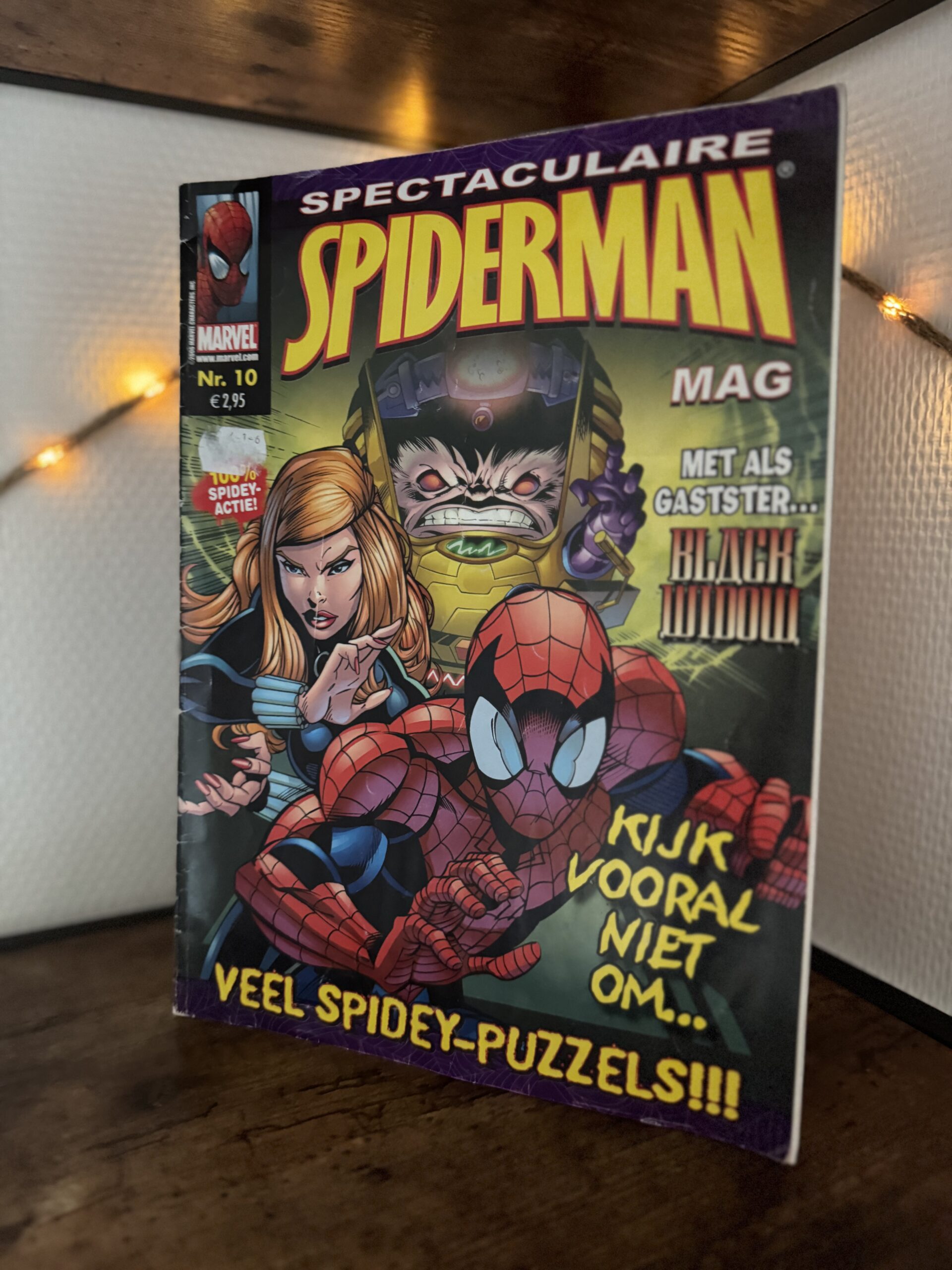 Spectaculaire Spiderman #10 – Met Black Widow (Nederlandstalige Strip)